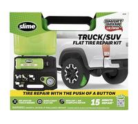 Slime 50159 Flat Tire Repair Kit, Smart Spair Ultra All-in-One Solution Repairs & Inflates, Truck/SUV, 15 Minute Fix