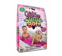ZIMPLI - Glitter Slime Baff Pink, 1 Bath or 4 Play Uses, DIY Make your own glittery slime, Sensory Bath Toys for Autism, Certified Biodegradable, UK Made