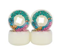 Slime Balls Santa Cruz Skateboard Wheels 54mm Vomit Mini 97A Mushroom White