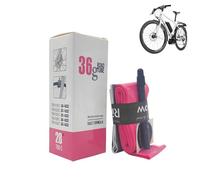 Slime Bike Inner Tube - Heavy Duty Thorn Resistant Inner, Lightweight Replacement Bike | Puncture Sealant Quality Butyl Rubber Made Metal Nozzle For 24C