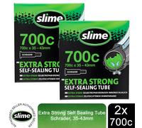 Slime inner 700x35-43 schrader valve