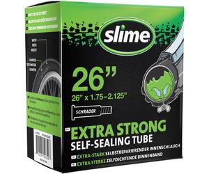 Slime Bike Inner Tube Self Sealing Various Sizes Presta and Schrader Valves