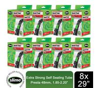 Slime Bike Inner Tubes, Family Pack of 8 Tubes, Presta Valve, Various Sizes