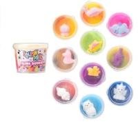 Slime Buddies, Mini Squishy Pals in Colourful Slime, Surprise Collectible Figures, Ages 3 and Up, 12 Designs - 1 SENT AT RANDOM