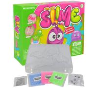 Slime Making Science Kit for Kids Educational DIY STEAM Toy with Fluorescent Colours Glitter and Googly Eyes Creative Arts and Crafts Set for Hands-On Learning - Electoys