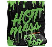 Slime Hot Mess Silky Touch Super Soft Throw Blanket 152 X 127 cm