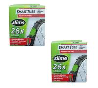 Slime Inner Tube Self HEALING 26" x 1.75-2.125 SCHRADER Bike Tubes X2