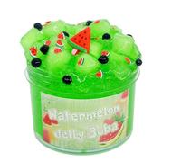 Slime Kit - Cloud, Clear & Butter Slime Making Kit for Kids, Soft & Non Sticky Fluffy Slimes Kits for Girls & Boys with Cute Charms & Add-ins, 240ml Slimes Party Favors (A)