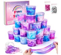 Slime Kits for Kids, Birthday Gifts for 5-12 Year Olds - Cloud Slime Making Kit Toys for Party Bag Fillers Favours Games Presents - Cute Stuff