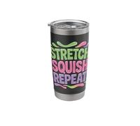 Slime Life DIY Squish Squad ASMR Vibes Crafty Creator Stainless Steel Insulated Tumbler