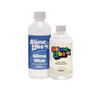 Slime Making Kit - 800ml - Activator and White PVA Glue - Make Your Own Slime, DIY Slime Kit, Non-Toxic, Washable, Sensory Toys, UK Made