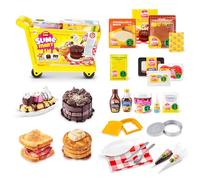 Slime Mart Shopping Cart by ZURU, Compound Slime Toy for Making Sandwiches, Desserts & Cakes, Arts & Crafts for Kids and Kidults, Soft Slime Making Kit for Girls Ages 6 to 10