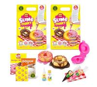 Slime Mart Small Bag (2PK) by ZURU for Making Donuts, Compound Toy, Arts & Crafts for Kids and Kidults, Soft Kit for Girls Ages 6 to 10 - Fun Gift Idea for Boys Girls
