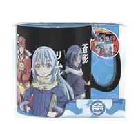 Abysse Corp that Time I got Reincarnated as a Slime Thermal Effect Black Printed 100% Ceramic 16oz Mug