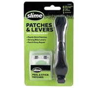 Slime Peel & Stick Bicycle Tire Repair Kit Patches with Levers - 20483