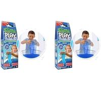 Slime Play Blue from Zimpli Kids, Magically turns water into gooey, colourful slime, Early Development & Activity Toy for Children, Educational Gift for Boys & Girls (Pack of 2)