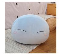 Slime Plush Pillow, That Time I Got Reincarnated As A Slime Plushie Toy Rimuru Stuffed Pillow Gift for Boys Girls Fans(Color C,45CM/17.7IN)