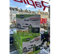 Slime Smart Emergency Flat Tyre Puncture Repair Air Compressor & Sealant Kit