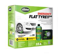 Slime Smart Emergency Flat Tyre Repair Puncture Air Compressor & Sealant Kit