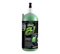 Slime Tyre & Tube 'Sealant' 2 in 1 Works with Tube or Tubeless, 946ml in Green Slime Green