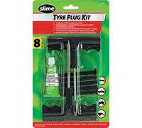 Slime Tyres Plug Kit Tubeless Repair Kit T-Handle Tools Heavy-Duty Plugs 20500