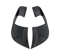 SLIMES 1pair Fixed Wind Wing Motorcycle Wing Aerodynamic Fairing Matte Black Accessories For Y&amaha YZFR7 R7 2021-2023 Fairing accessories(Style 2)