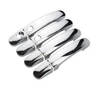 SLIMES 8Pcs ABS Chrome Car Door Handle Protection Cover Doors Trim For Ford For Focus 2 3 4 MK2 MK3 MK4 For Kuga For Escape Vehicle appearance modification(Smart Style)