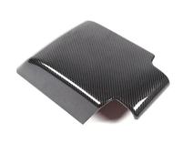 SLIMES ABS Car Armrest Box Cover Storage Pad Waterproof Center Console Cover For Land-Rover For Discovery 3 4 2004-2016(Carbon fiber)