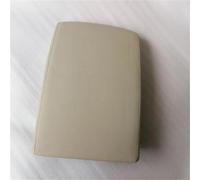 SLIMES Auto Center Console Armrest Box Cover Leather Lid Seat Protective Pad For VW For Tiguan 2009-2013 2014 2015 2016(Beige)