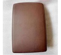 SLIMES Auto Center Console Armrest Box Cover Leather Lid Seat Protective Pad For VW For Tiguan 2009-2013 2014 2015 2016(Brown)