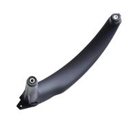 SLIMES Beige Black Armrest Car Left Right Interior Door Handle Inner Panel Pull Trim Cover Accessories for E70 E71 X5 X6 Protective Cover(Black-R Rear)