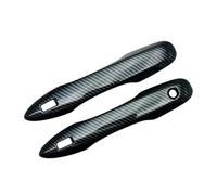 SLIMES Car Accessories Decoration Side Exterior Door Handle Covers Trim for Toyota for Prius 60 2023-2025(Carbon Fiber Handle)