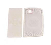 SLIMES Car Accessories Door Loudspeaker Window Triangle Tweeter Audio Speaker Cover Trim Frame Sticker For CX50 Cx-50 2023 2024 decorative(Silver Reading Roof)