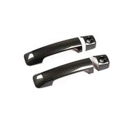SLIMES Car Accessories Exterior Door Pull Handle Cover Outer Trim for Toyota FJ for Cruiser 2007-2021(Carbon Fiber)