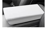 SLIMES Car Armrest Box Cover For Tesla Highland 2024 For Juniper 2025 Central Control Armrest Decoration Interior Acces(Bianco)