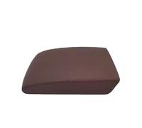 SLIMES Car Center Console Armrest Box Cover Leather Lid Seat Protective Pad For VW For Tiguan 2009-2013 2014 2015 2016(Brown)