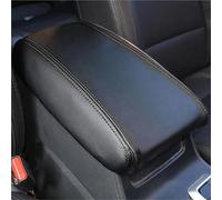 SLIMES Car Central Armrest Box Cover Protective Pu Leather Cover Car Interior Accessories For Hyundai For Tucson 2015-2018(Black)