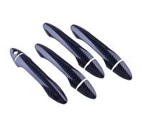 SLIMES Car Door Handle Cover Moulding Trim Protective Accessories for Kia for Cerato K3 2013-2017(Carbon Fiber A Type)