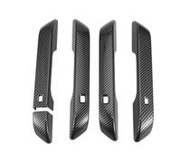 SLIMES Car Door Handle Cover Trim Decor Accessories with Keyhole for Kia for Carnival KA4 2020-2022