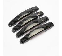 SLIMES Car Door Handle Cover Trim for Cadillac for BLS 2004-2010(Carbon Fiber)