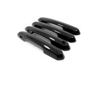 SLIMES Car Exterior Door Handle Cover Moulding with 2 Smart Button for Toyota for RAV4 2019-2025(Gloss Black)