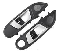 SLIMES Car Front Rear Left Right Door Handle for Ford for Fiesta Mk7 2009-2014 8A61-A22601 8A61-A2260 8A61-A22601-BFW Protective Cover(Front)