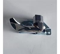 SLIMES Car Interior Door Handle for Kia for Sorento EX 2003-2009 Rear Left and Right Chrome and Metal Base 1PC Protective Cover(Right)