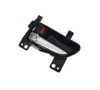 SLIMES Car Interior Front Rear Right Left Door Handle for Subaru for Legacy for Forester 2009-2020 Chrome Black Smooth Protective Cover(Left)