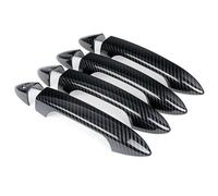 SLIMES Car Side Door Handle Cover Moulding Trim Exterior Decor Accessories for Accord 2013-2017(Carbon Look)
