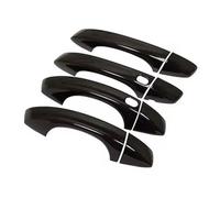 SLIMES Car Smart Door Handle Cover Moulding Trim Exterior Accessories for VW for Golf MK7 MK7.5 2014-2019(Smart Black)
