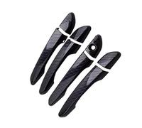 SLIMES Car Style Exterior Door Handle Moulding Cover Decor Auto for Hyundai for Tucson 2015-2020(Normal Carbon)