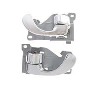 SLIMES Chrome Car Interior Inner Door Handle CW724402 for Mitsubishi for Mirage for Galant for Lancer 1997-2002 Protective Cover(1 Pair LH+RH)