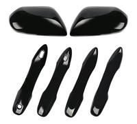 SLIMES Door Mirror Caps Door Handle Accessories Automobile Decoration for Toyota for Camry 2018-2023