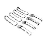 SLIMES Exterior Door Handle with Cap Replacement for Dodge for Ram 1500 2017-2010 Chrome